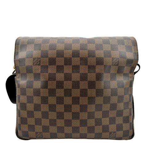 Louis Vuitton Damier Ebene Naviglio Messenger Bag .